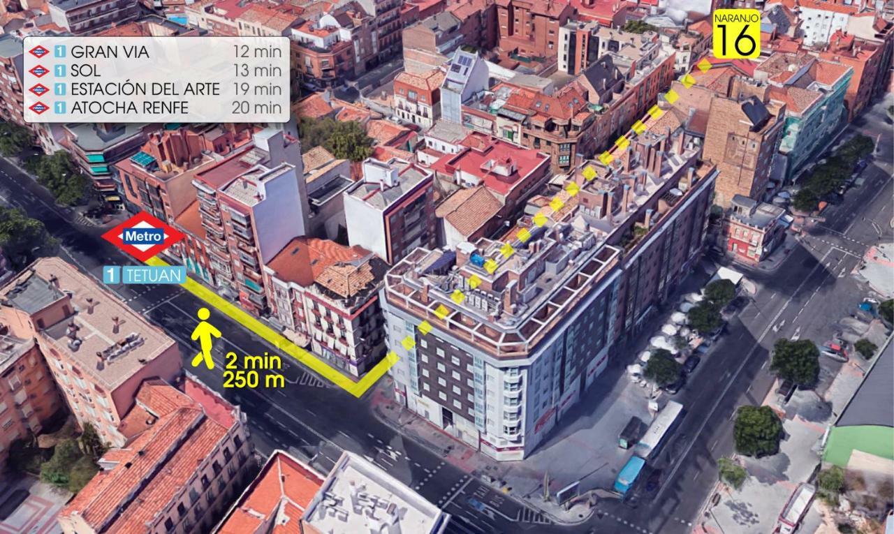 Casa Moderna Con Terraza Chill Out - Estadio Bernabeu مدريد المظهر الخارجي الصورة
